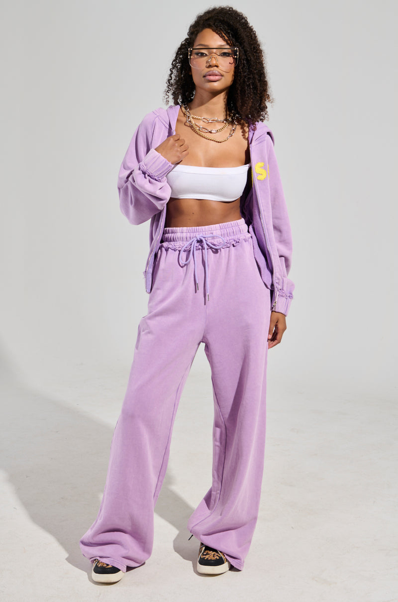 LOVERS CLUB WIDE LEG JOGGER