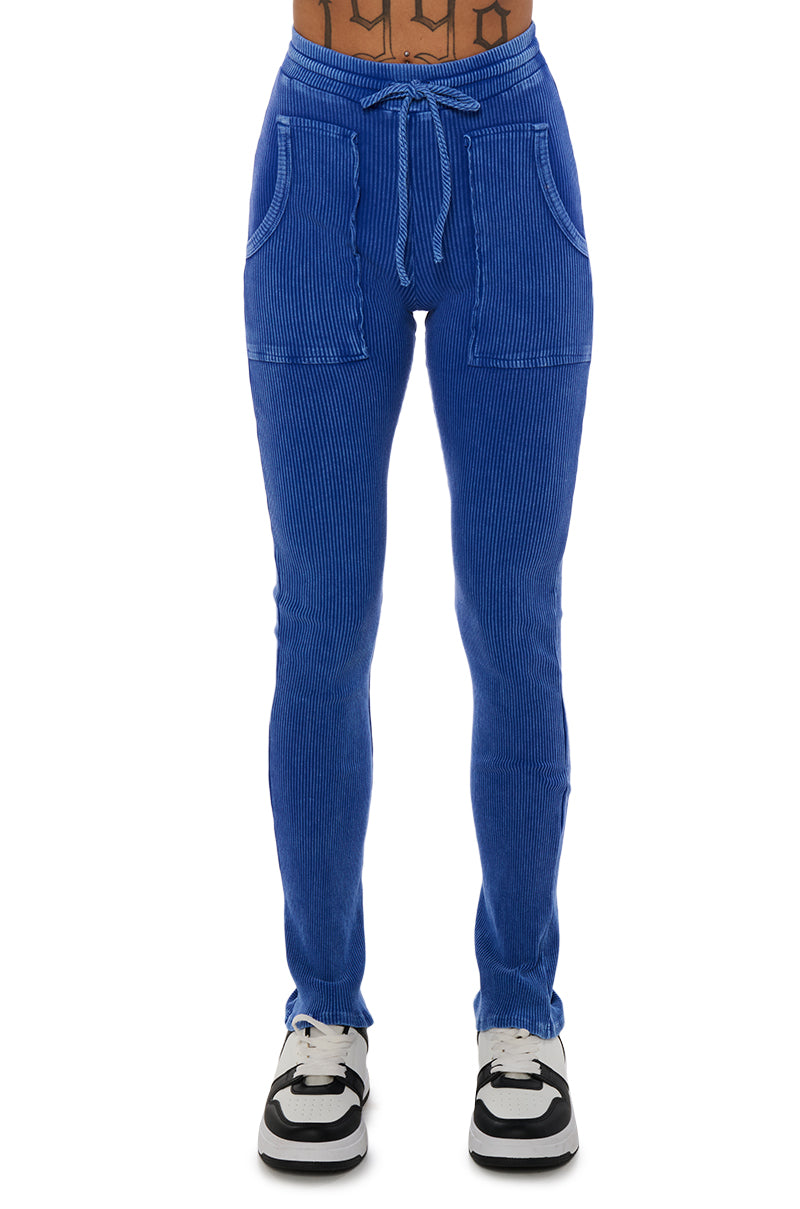 PETUNIA MINERAL WASH JOGGER