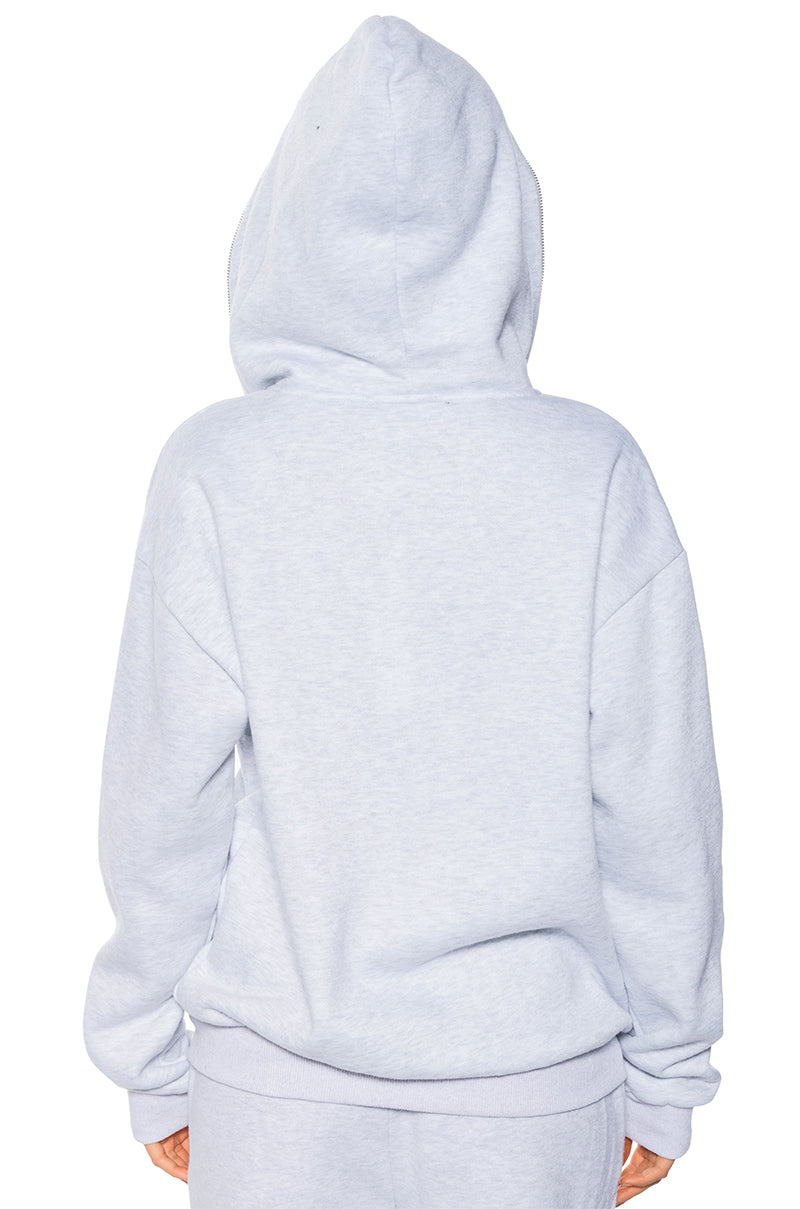 DEXTRA FRENCH TERRY HALF ZIP SWEATSHIRT