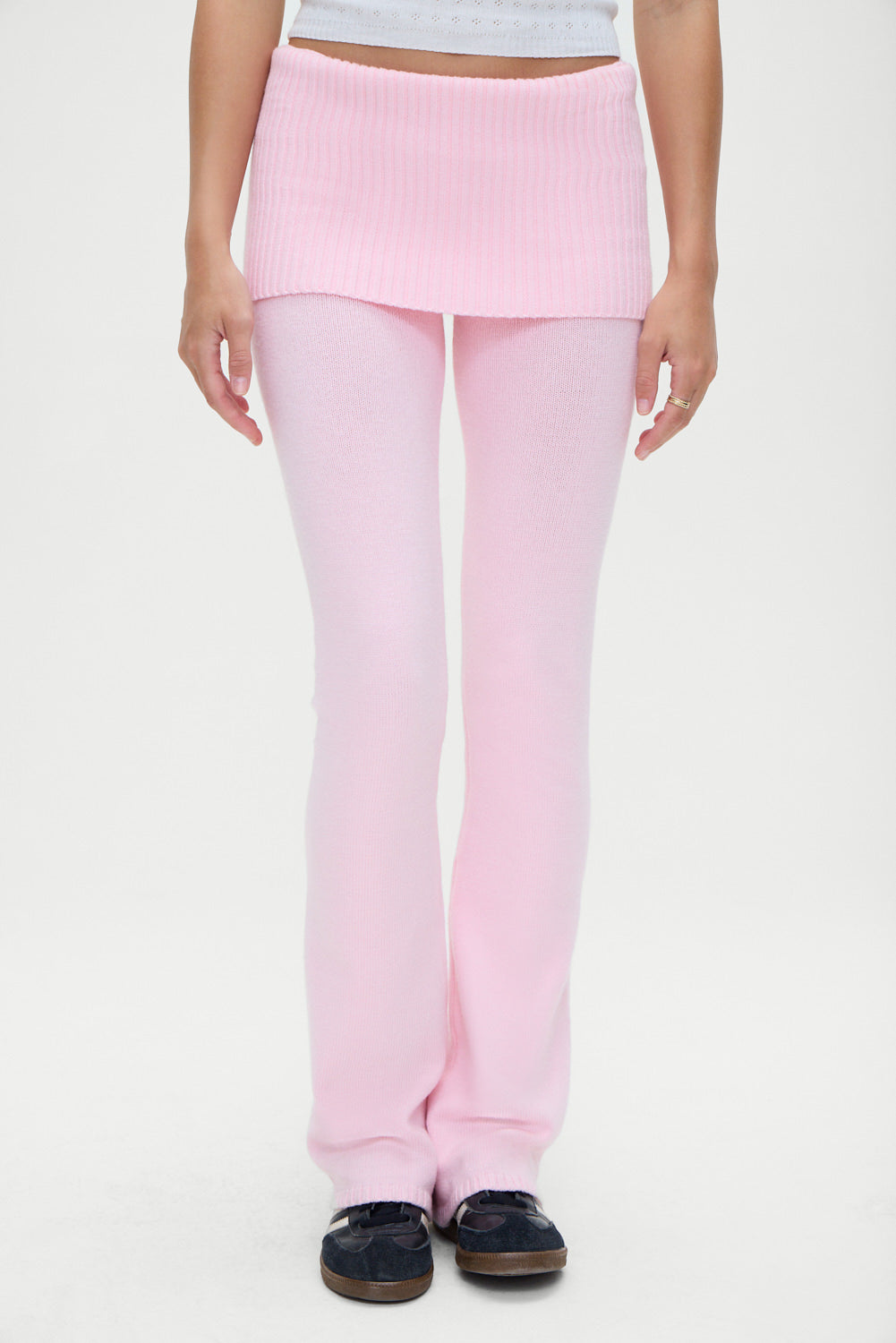 Aimee Knit Pants - Cozy Pink