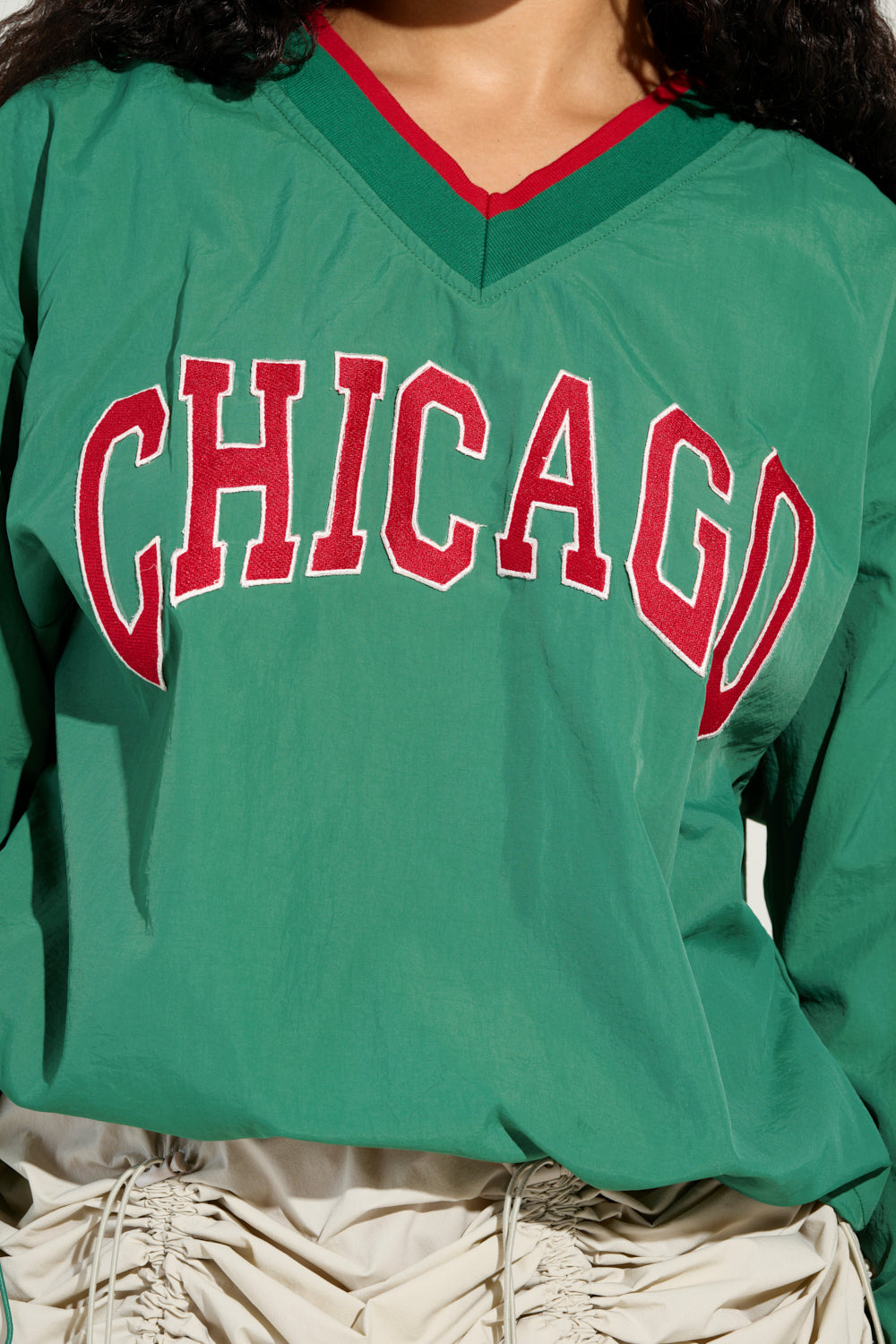 REAL CHICAGO GIRL PULL OVER SWEATSHIRT