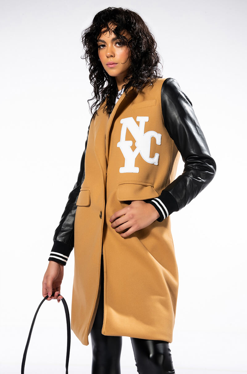 BRENTWOOD VARSITY TRENCH JACKET