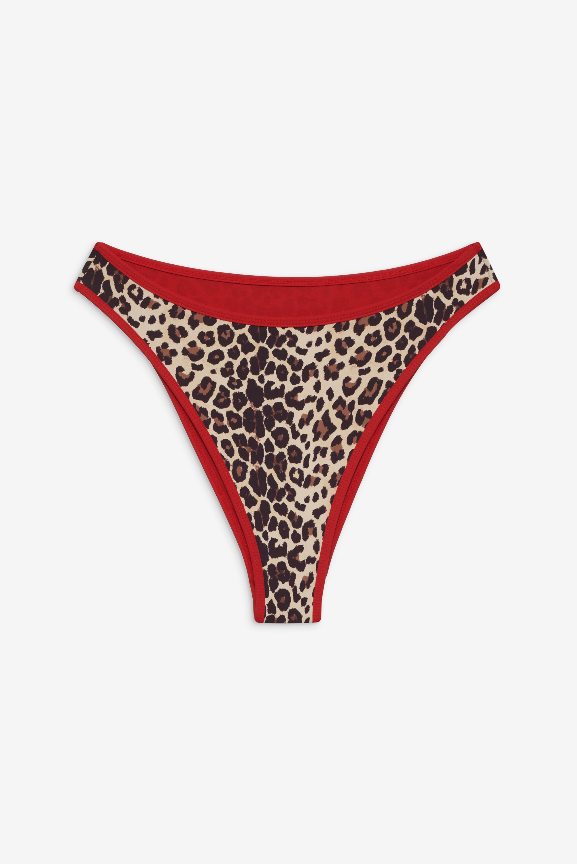 Beck High Waist Bikini Bottom - Cheetah