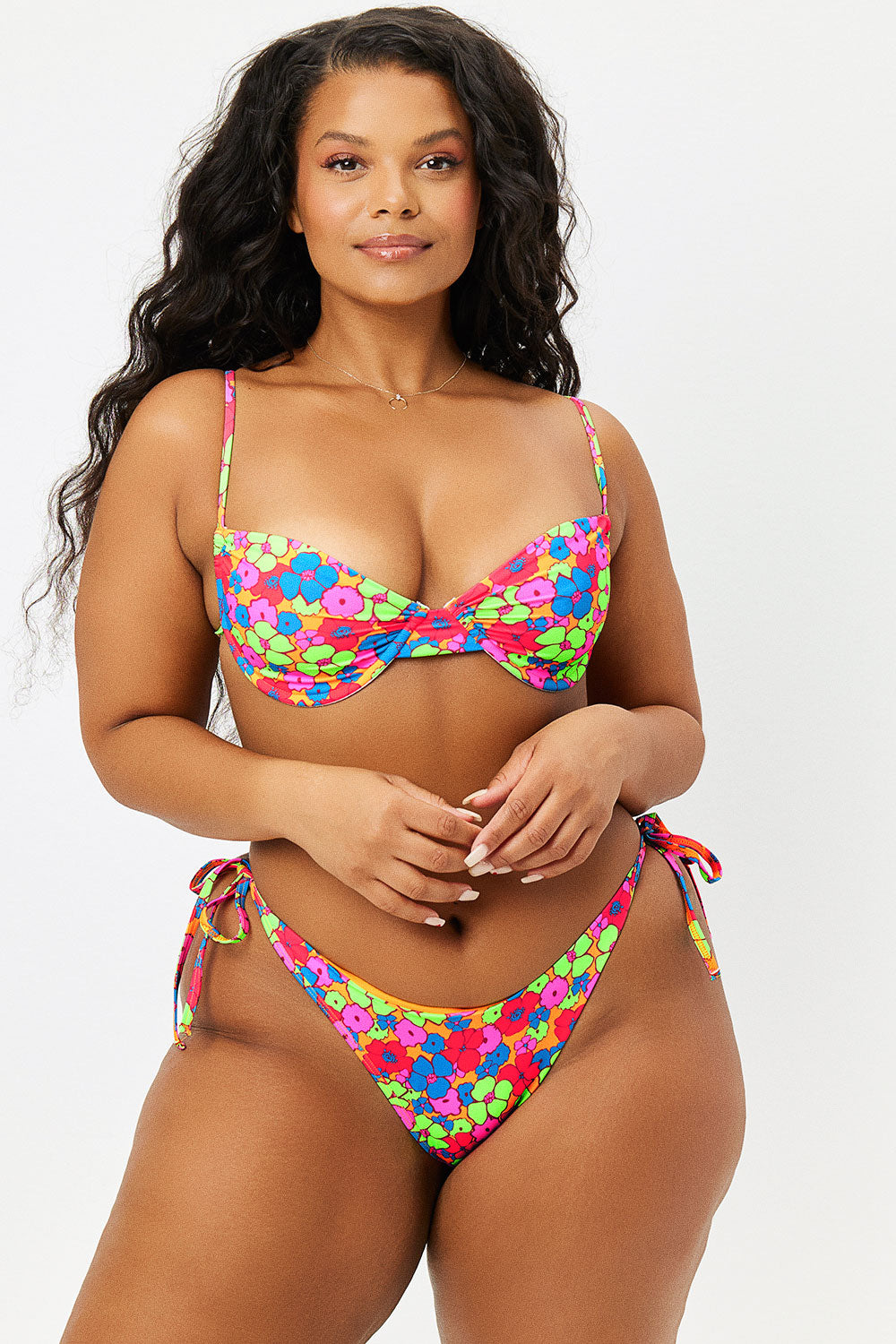 Maggie Underwire Bikini Top - Groovy