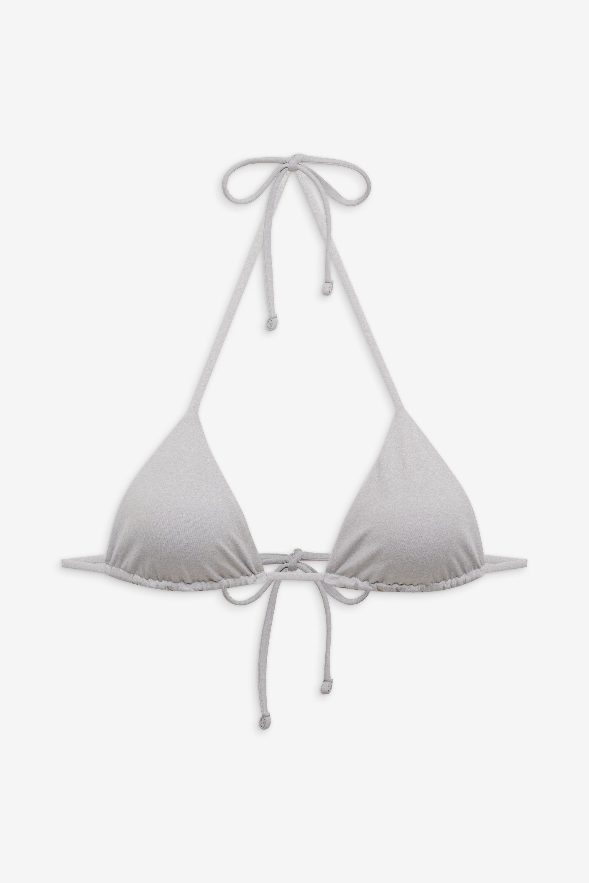 Nick Skimpy Triangle Bikini Top - Heather Grey