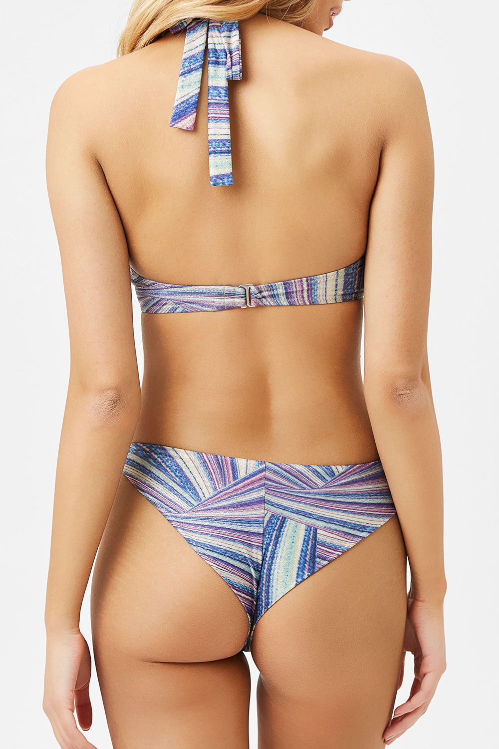 Dawson Cheeky Bikini Bottom - Shimmy Blue