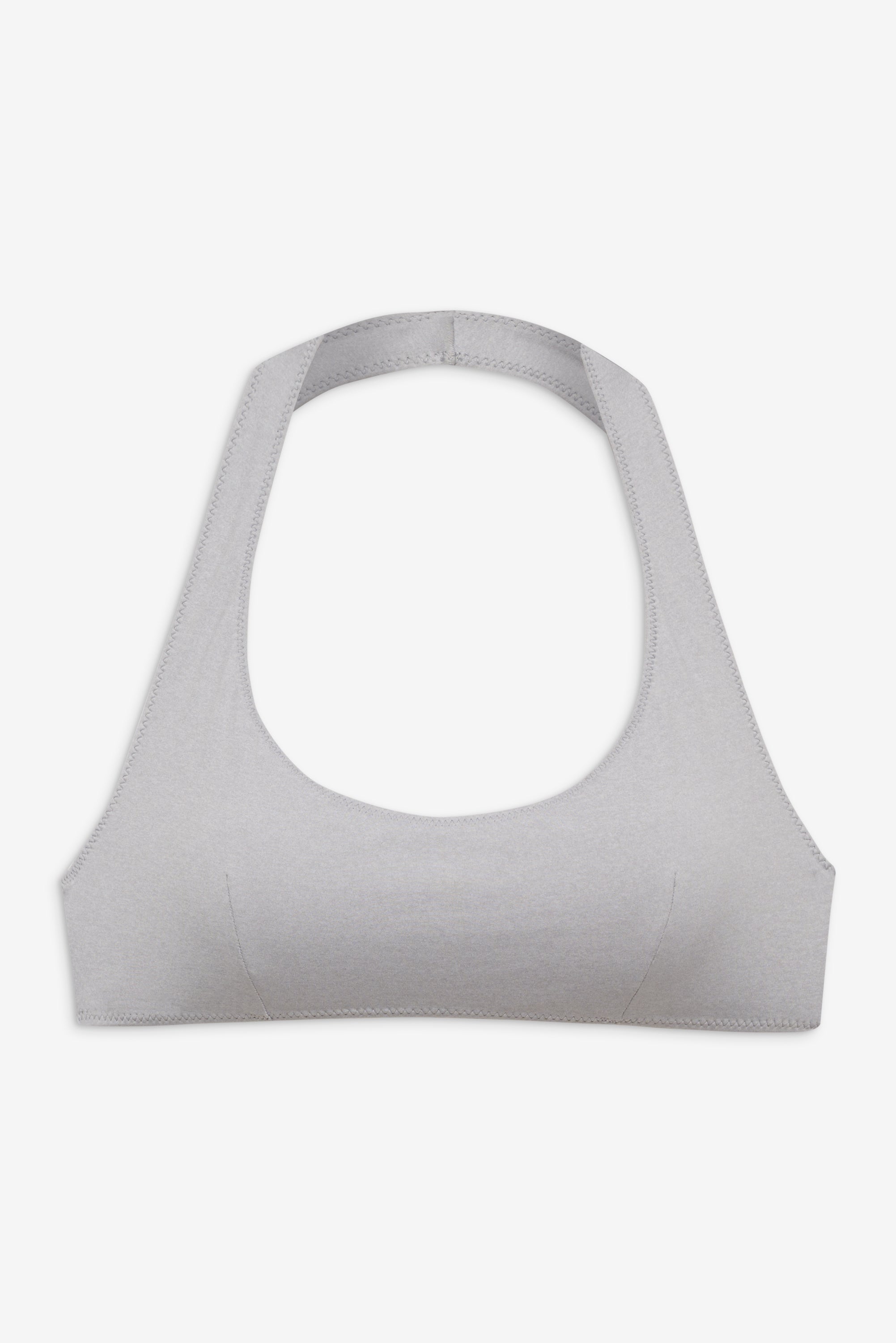 Skyler Bikini Top - Heather Grey