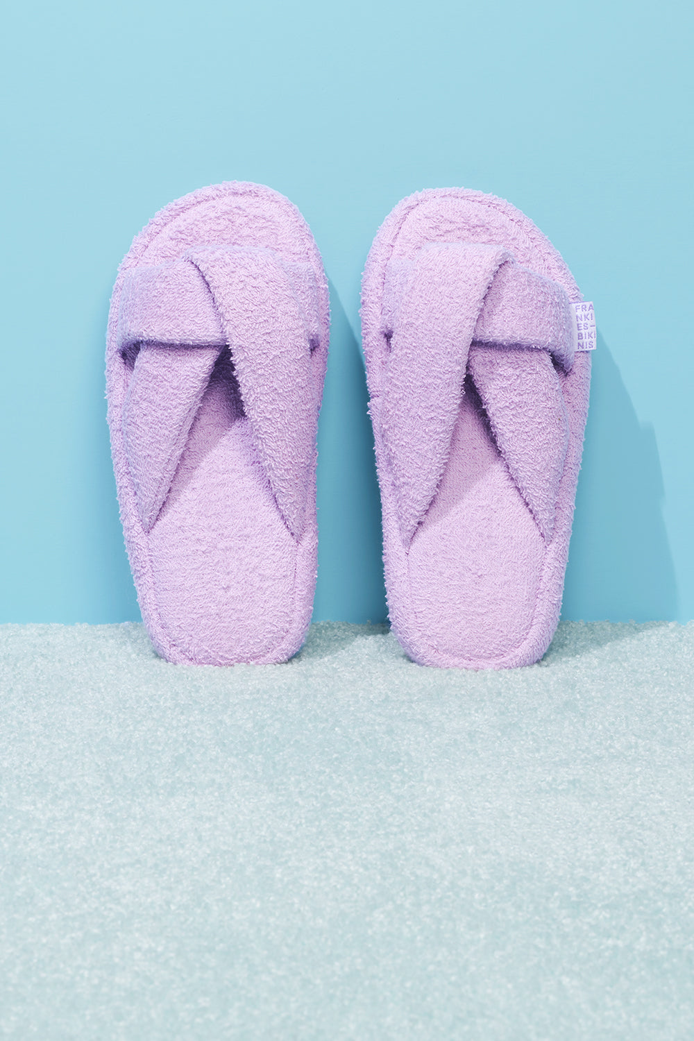 Juna Terry Slide Sandal - Lilac