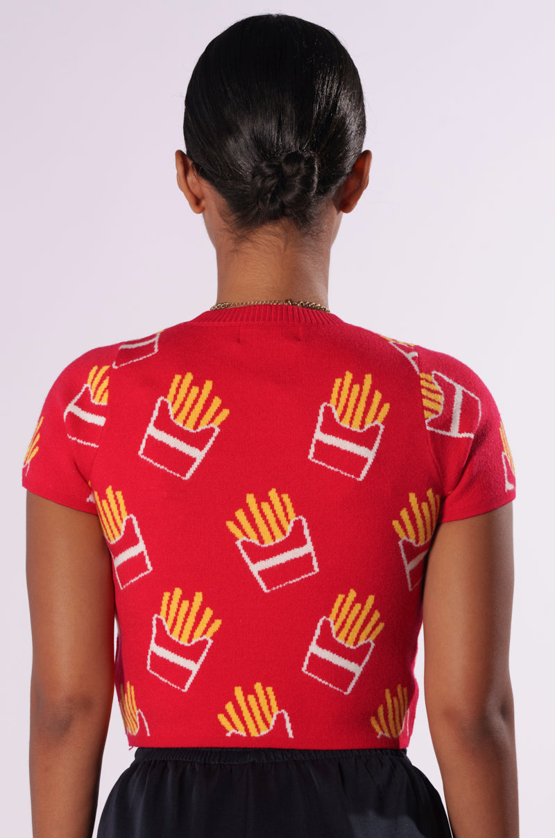 FRY LOVERS KNIT TEE