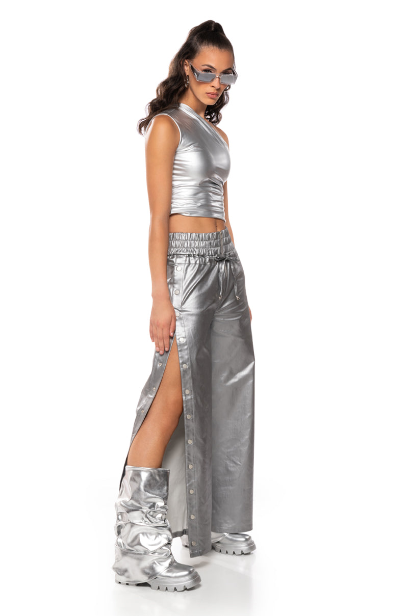 CONSTELLATION WIDE LEG SNAP PANTS