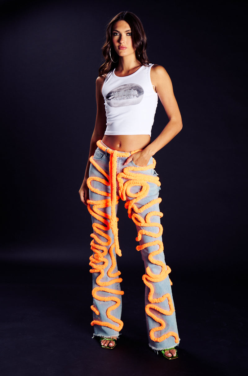 COOLEST ON THE BLOCK DENIM PANT