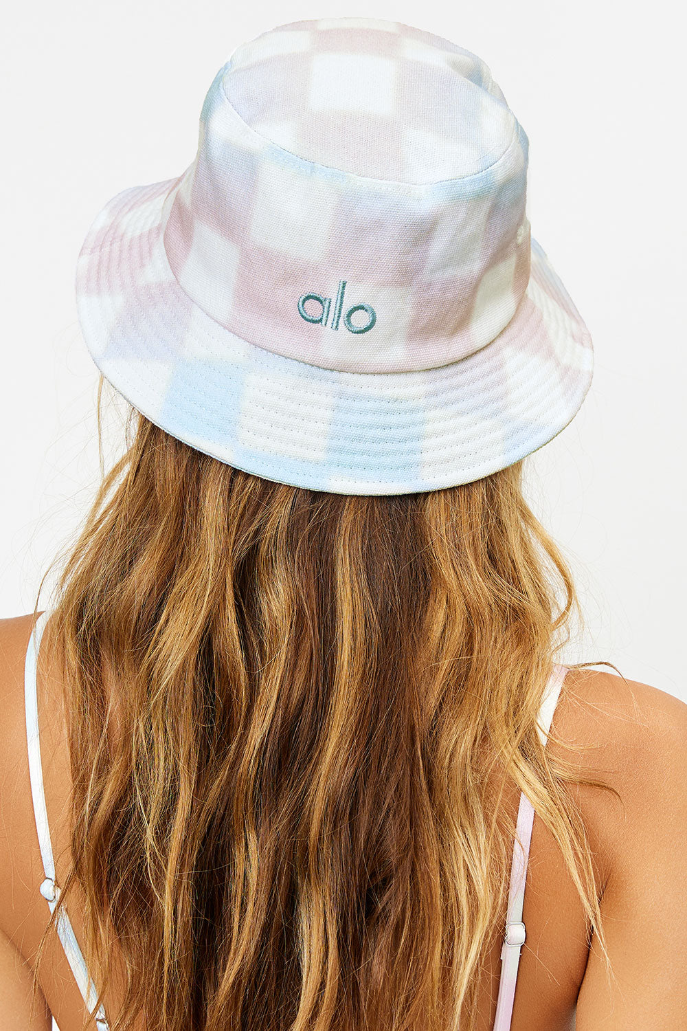 Jax Bucket Hat - Pastel Checker