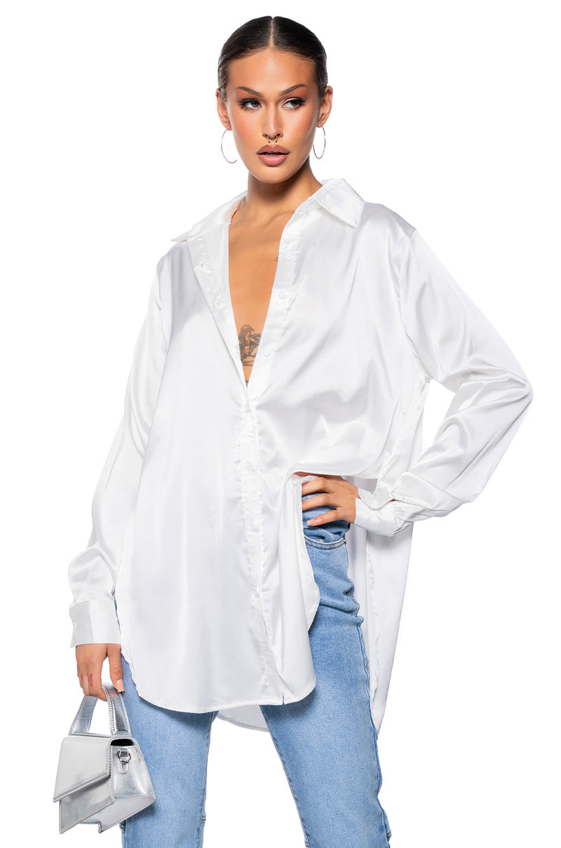 READY FOR ANY OCCASION SATIN SHIRT