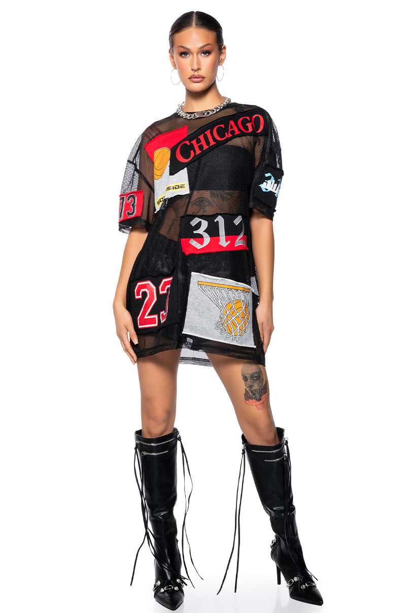 CHICAGO ALL STAR SHORT SLEEVE MESH T-SHIRT