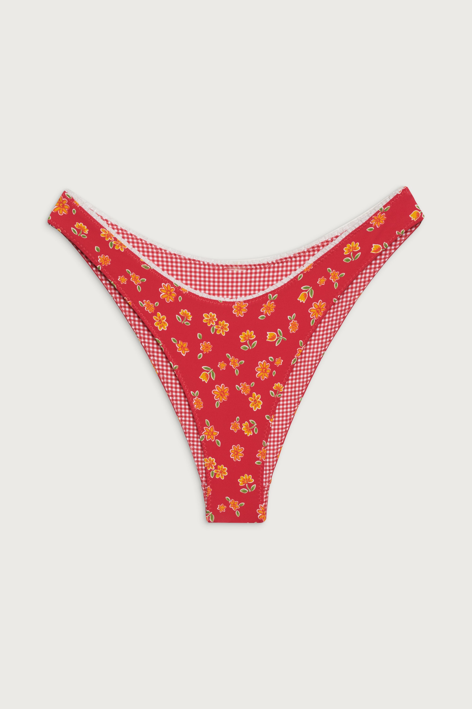 Dove Reversible Classic Bikini Bottom - Summer Flower