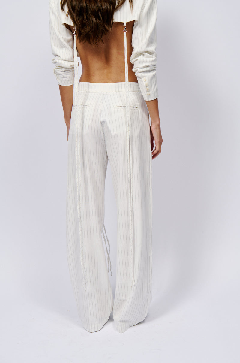 OVER THE TOP TROUSER IN WHITE