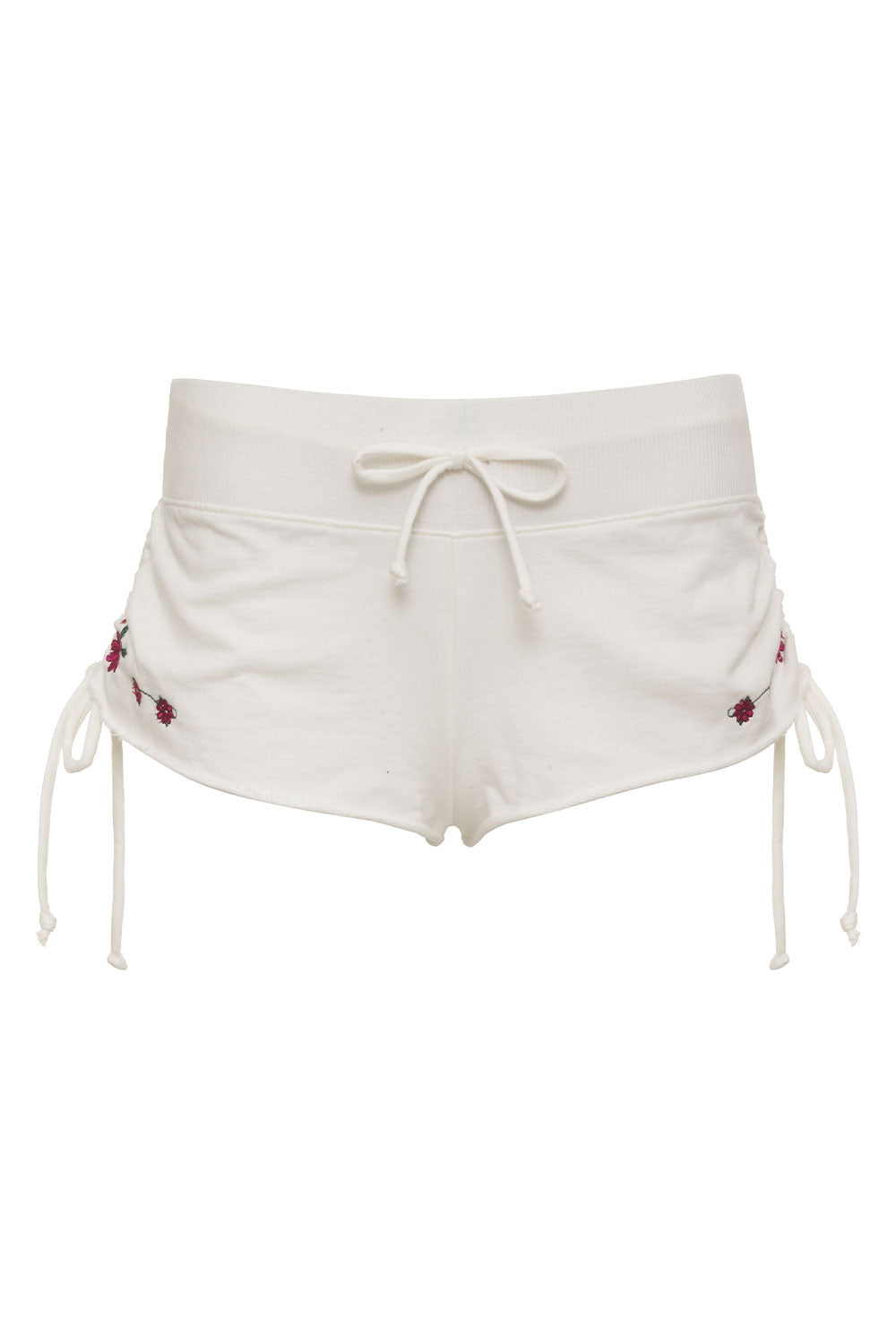 Jasmine Embroidered Mini Short - Sea Fairy