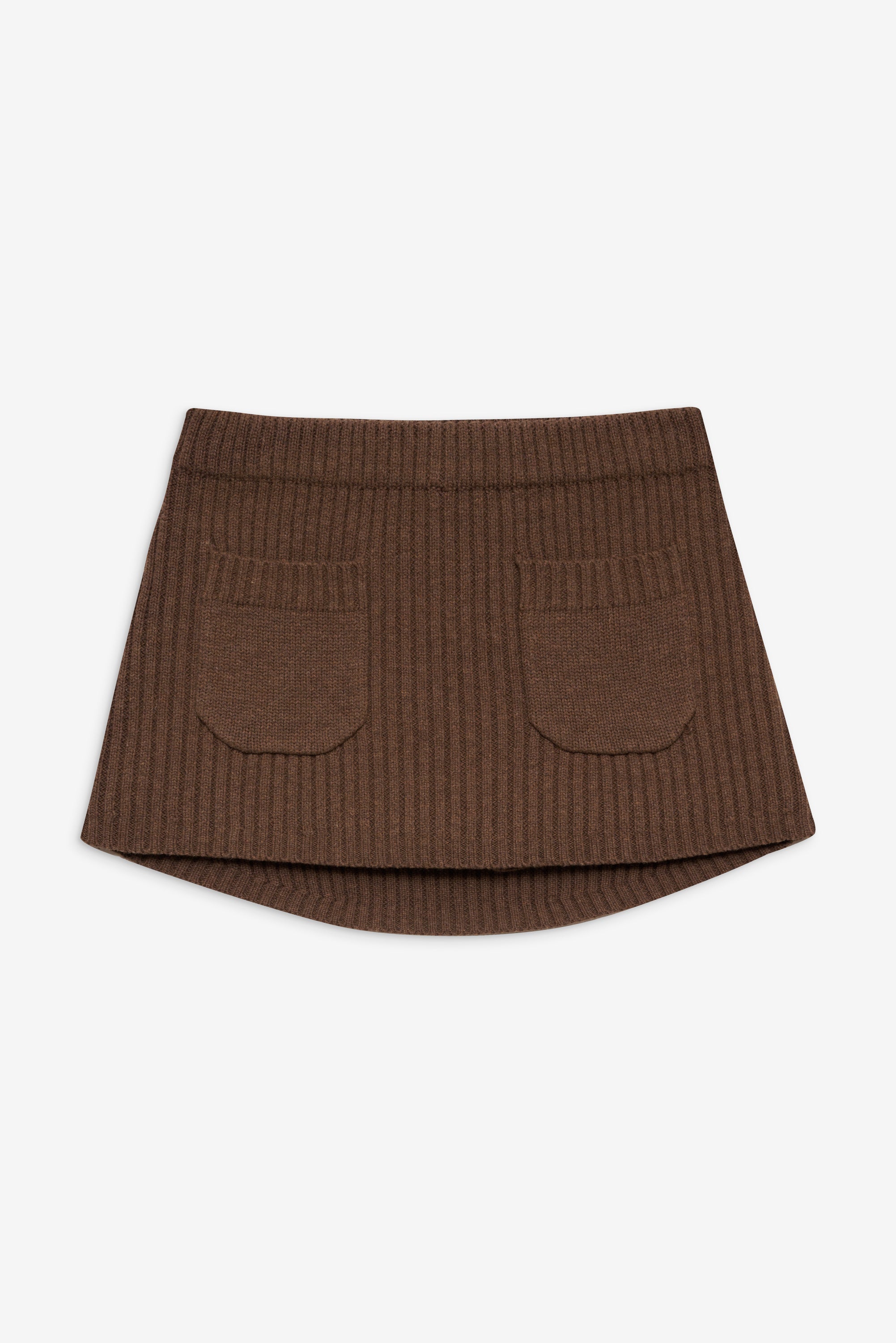 Ashton Knit Mini Skort - Maple