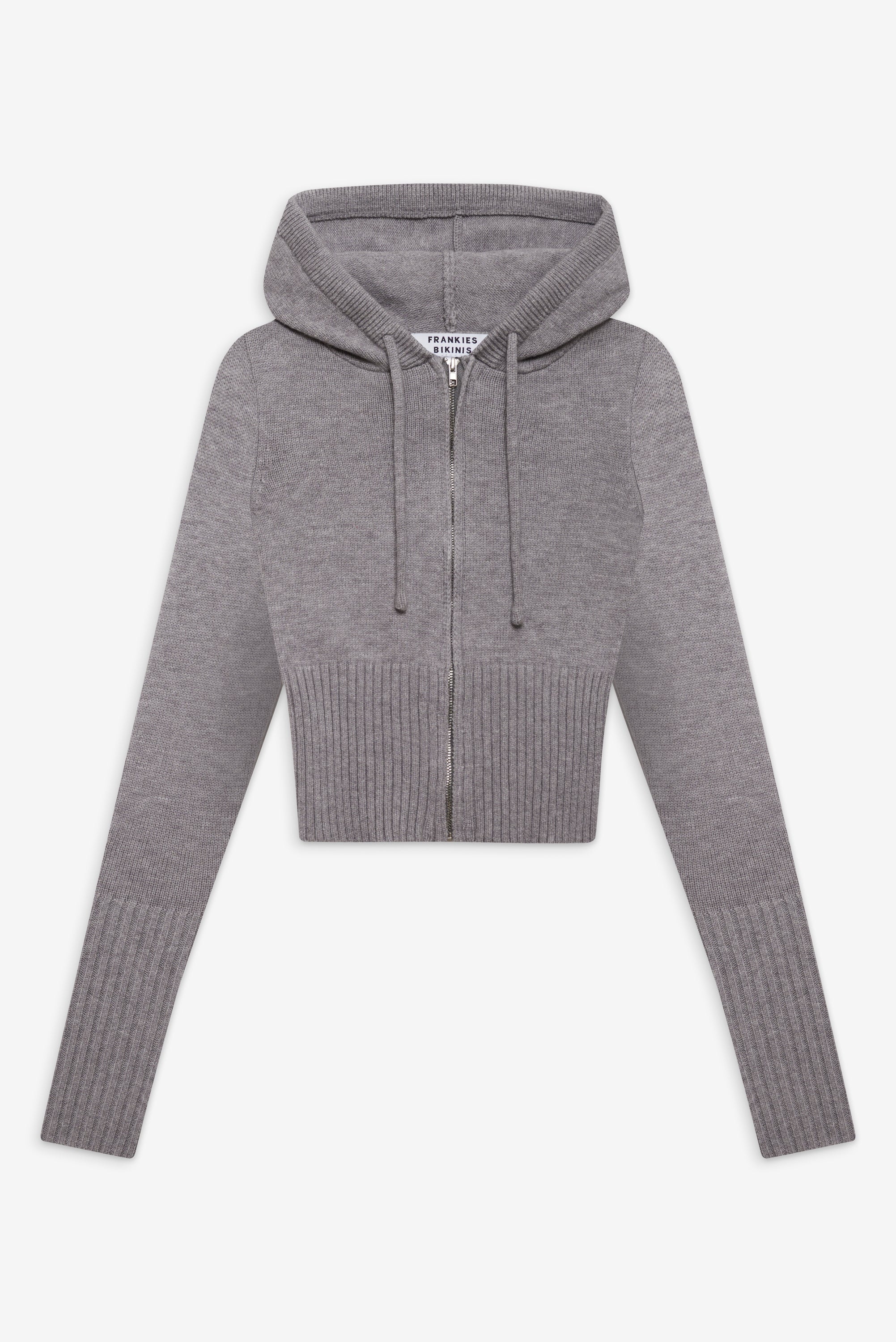 Aimee Zip Up Hoodie - Rain Cloud