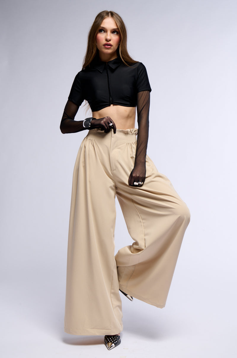 MISS PERFECT PLEATED TROUSER