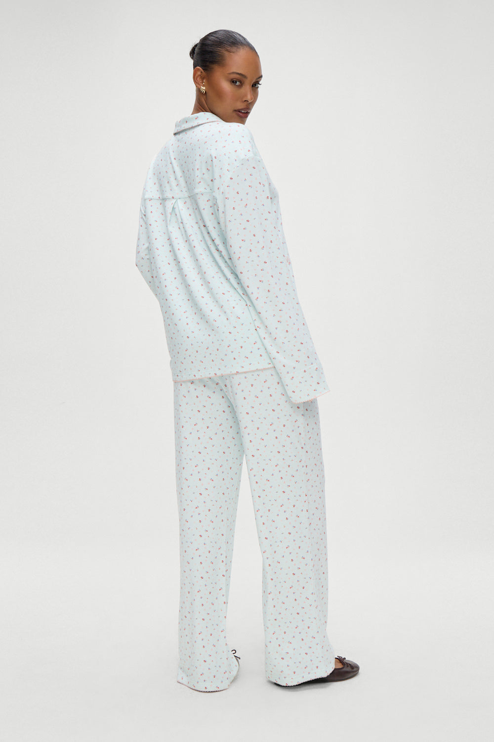 Rory Floral Sleep Pants - Malibu Meadow