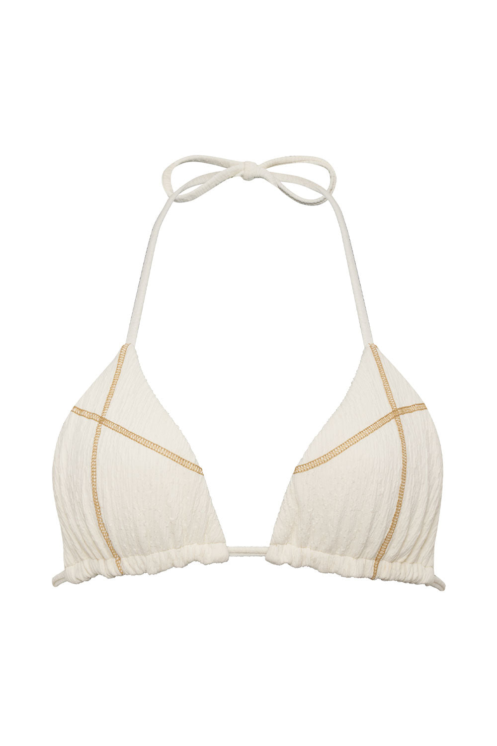 Tia Triangle Bikini Top - Sandstorm