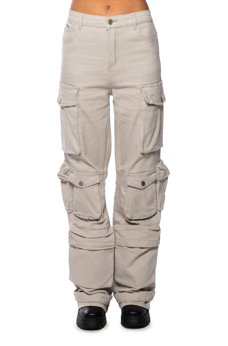 LA ISLA EXTREME STETCH CARGO JEANS