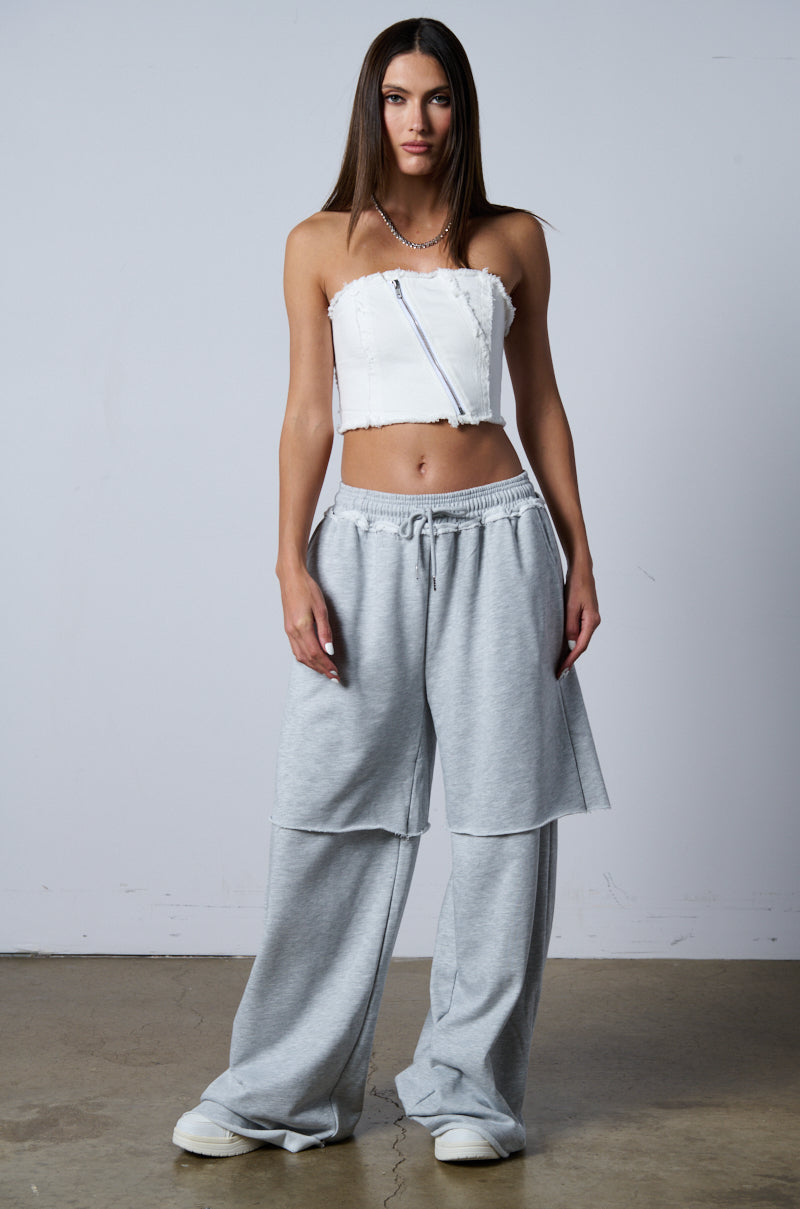 OVER AND OVER WIDE LEG JOGGER