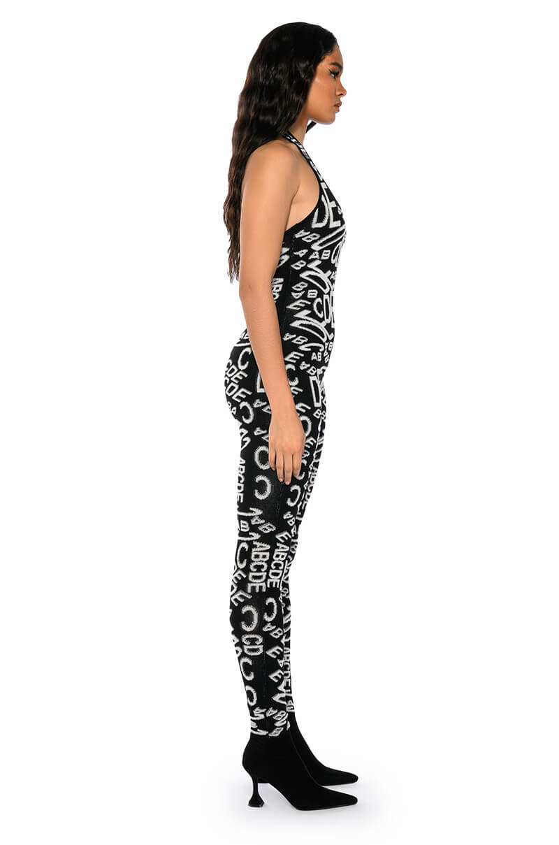 TURNING HEADS KNIT JUMPSUIT