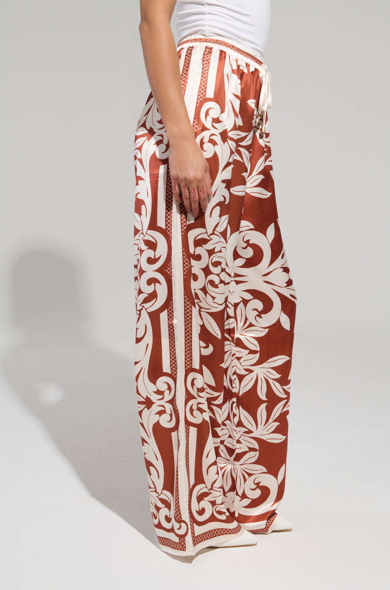 FIND A WAY PRINTED PALAZZO PANT