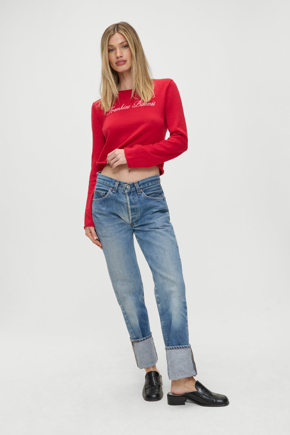 Kennedy Cotton Knit Sweater - Heartstrings