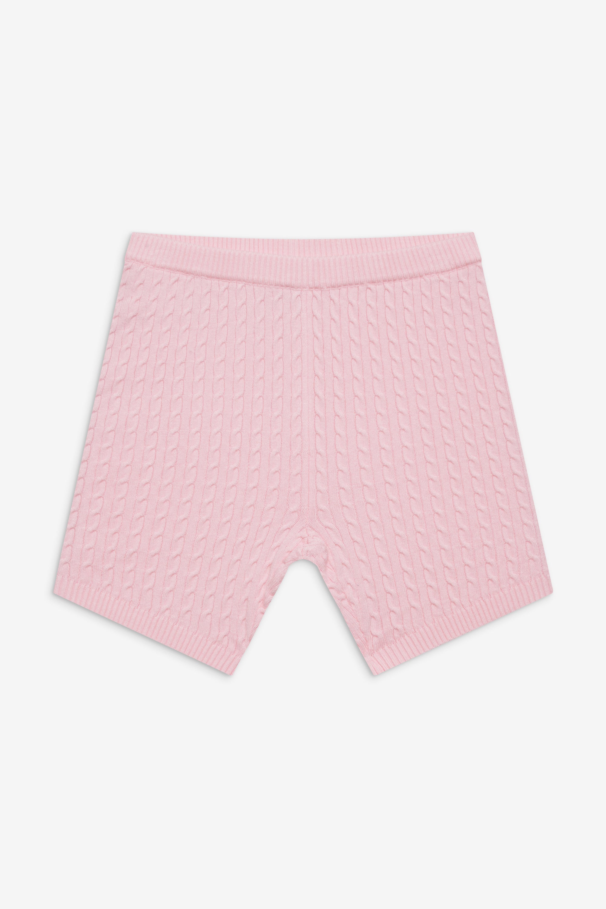 Ariel Knit Shorts - Cozy Pink