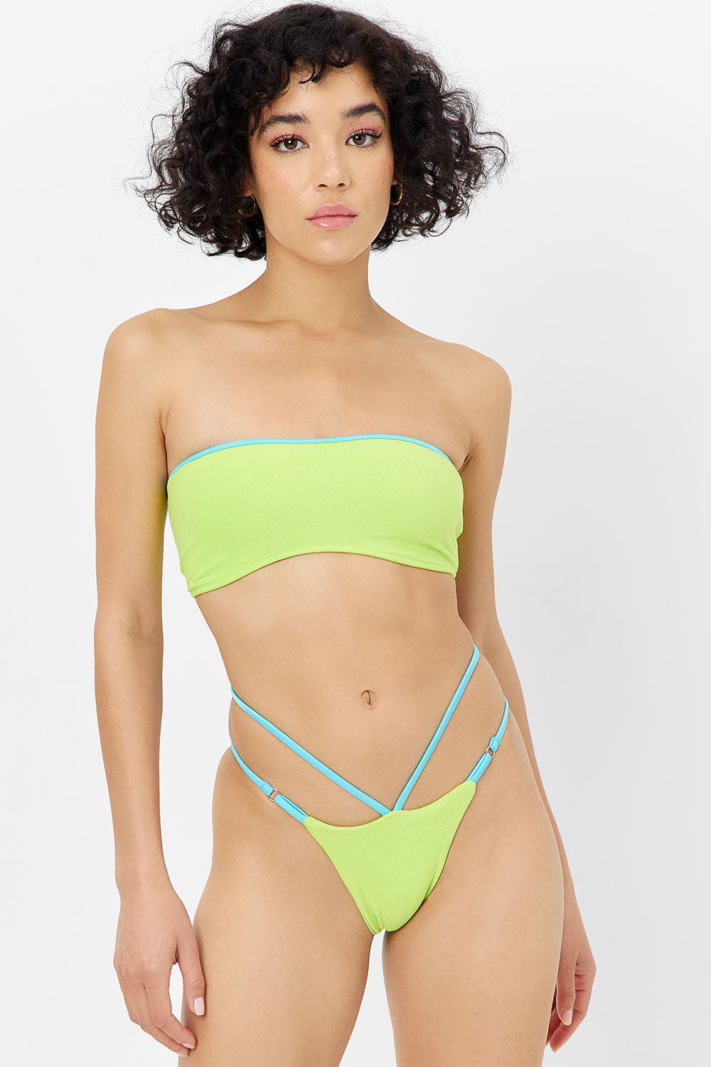 Jean Terry Bandeau Bikini Top - Siren