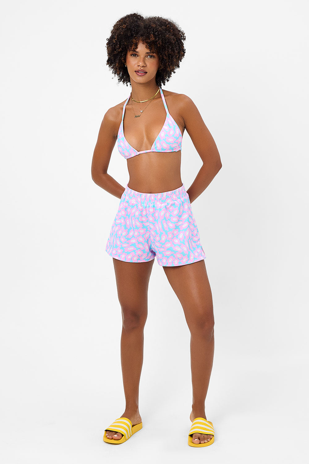 Coco Terry Shorts - Daisy Dream