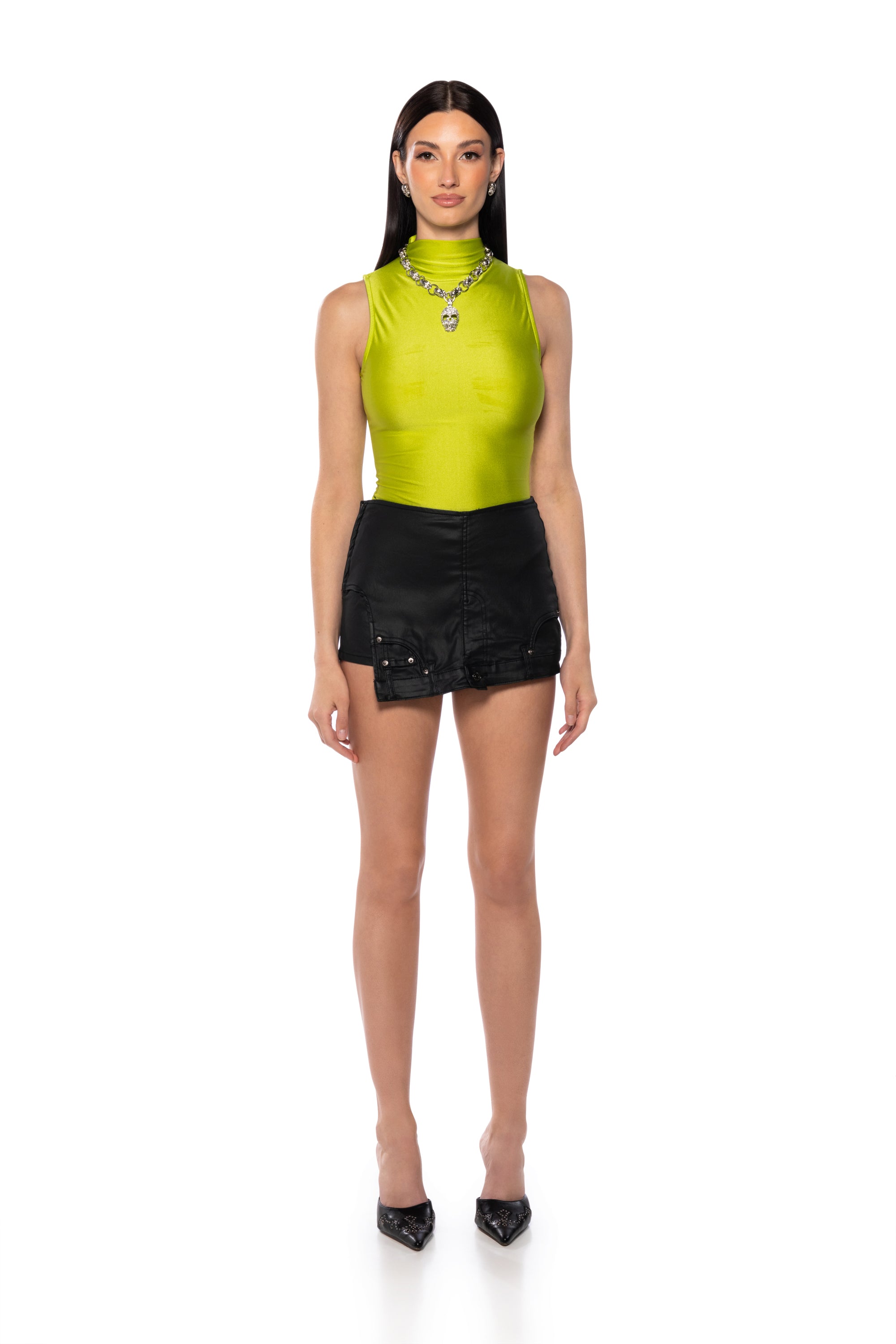 GINA ASYMMETRICAL MINI SKORT