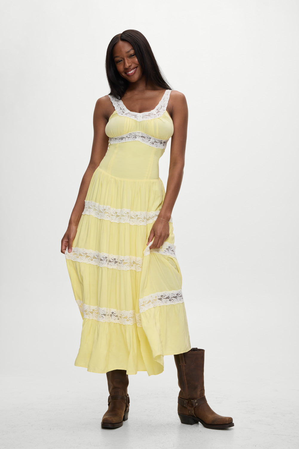 Dakota Maxi Dress - Sunflower