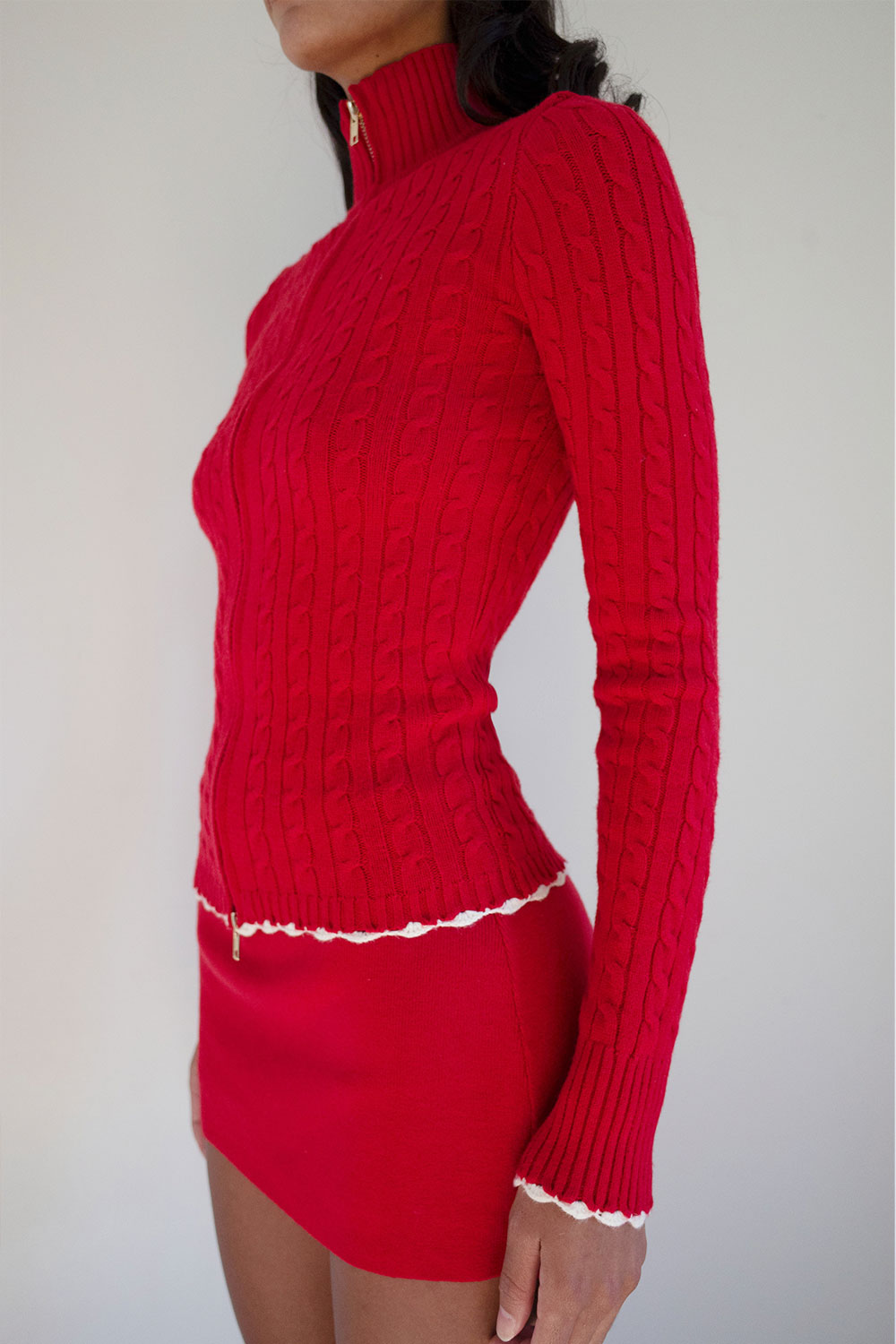 Carter Cable Knit Sweater - Heartstrings