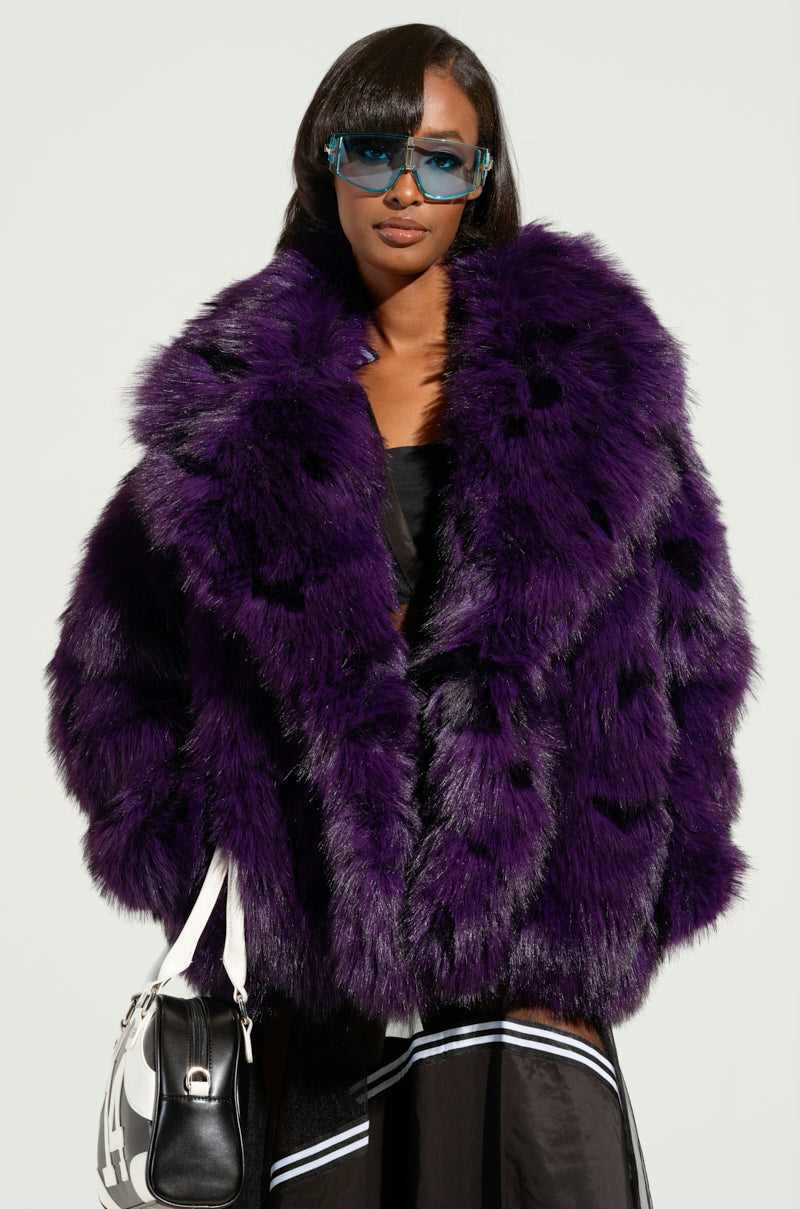 SHORTIE FUR COAT