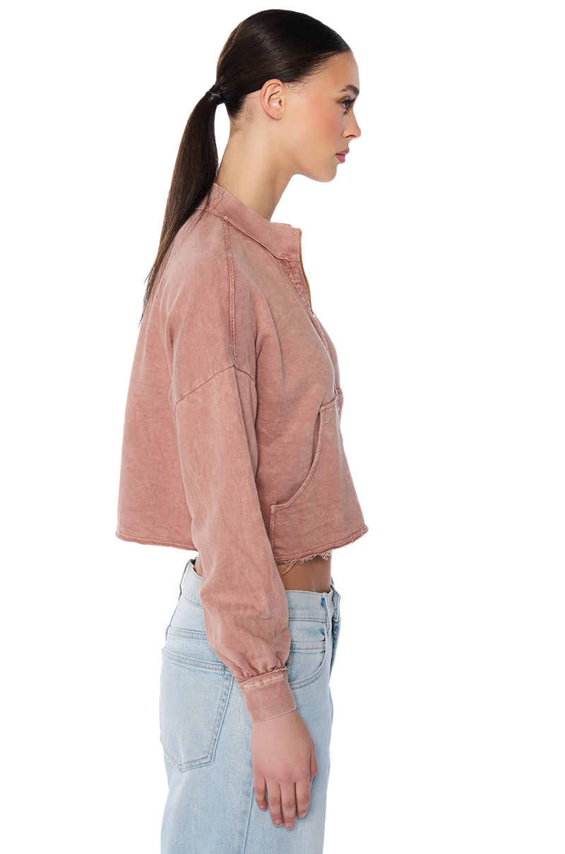 EMORY MINERAL WASHED SWEATSHIRT