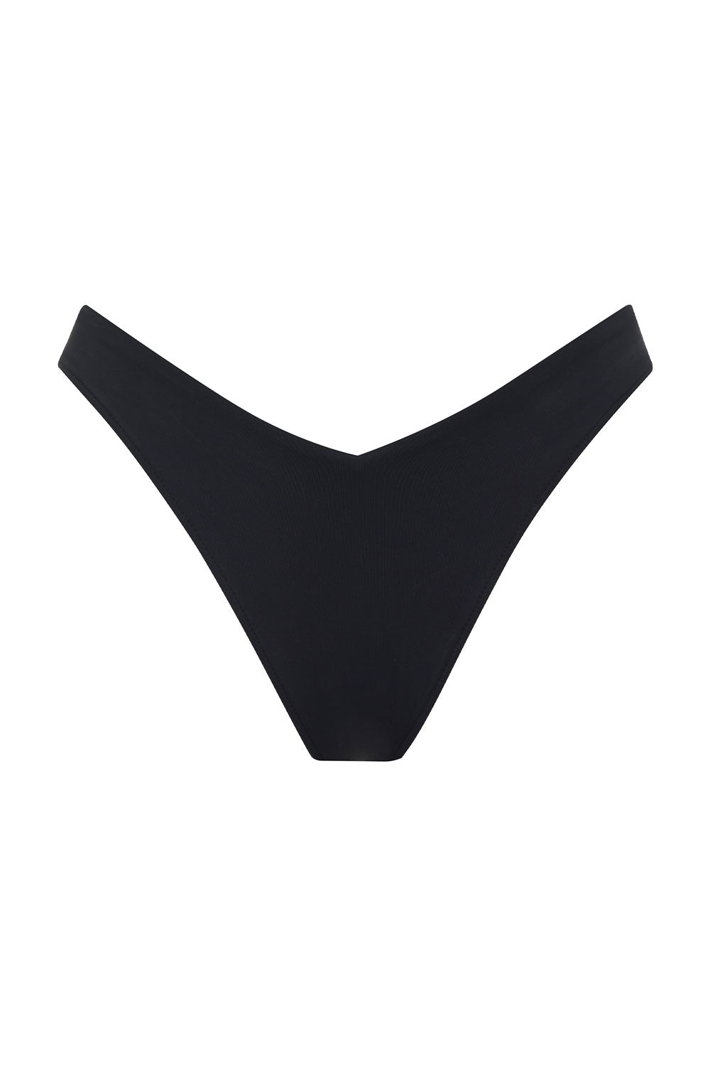 Enzo Cheeky Bikini Bottom - Black