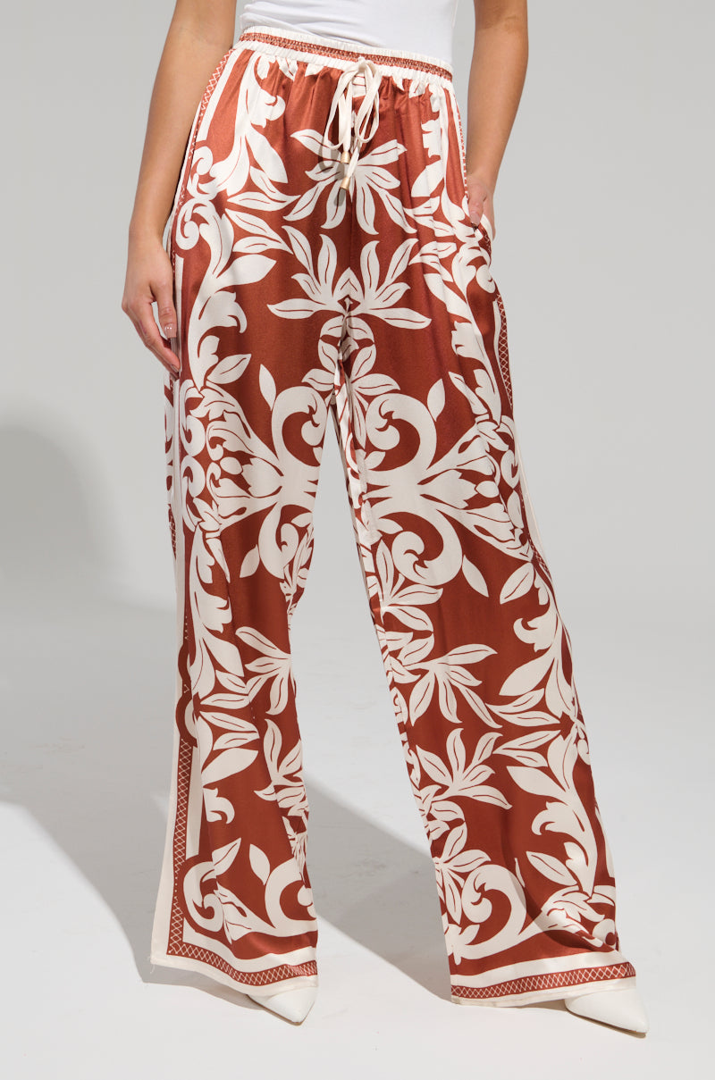 FIND A WAY PRINTED PALAZZO PANT