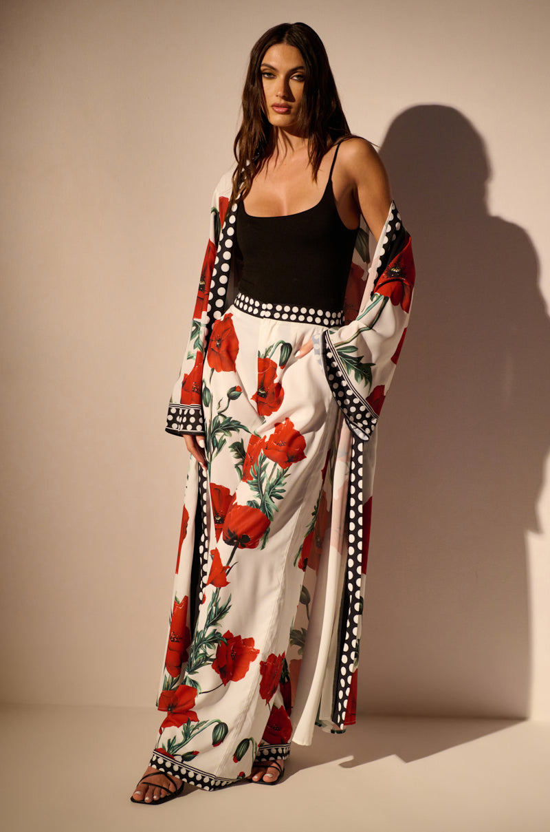 BELLADONNA PRINT PALAZZO PANTS