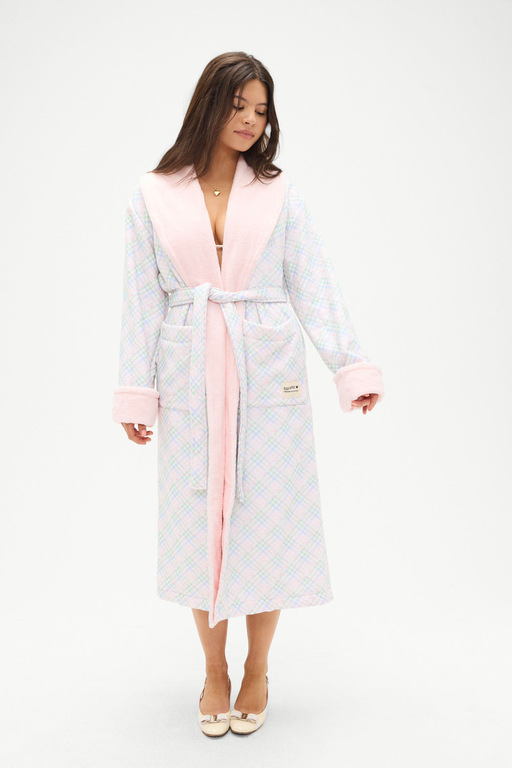 Contrast Robe - Cottage Meadow