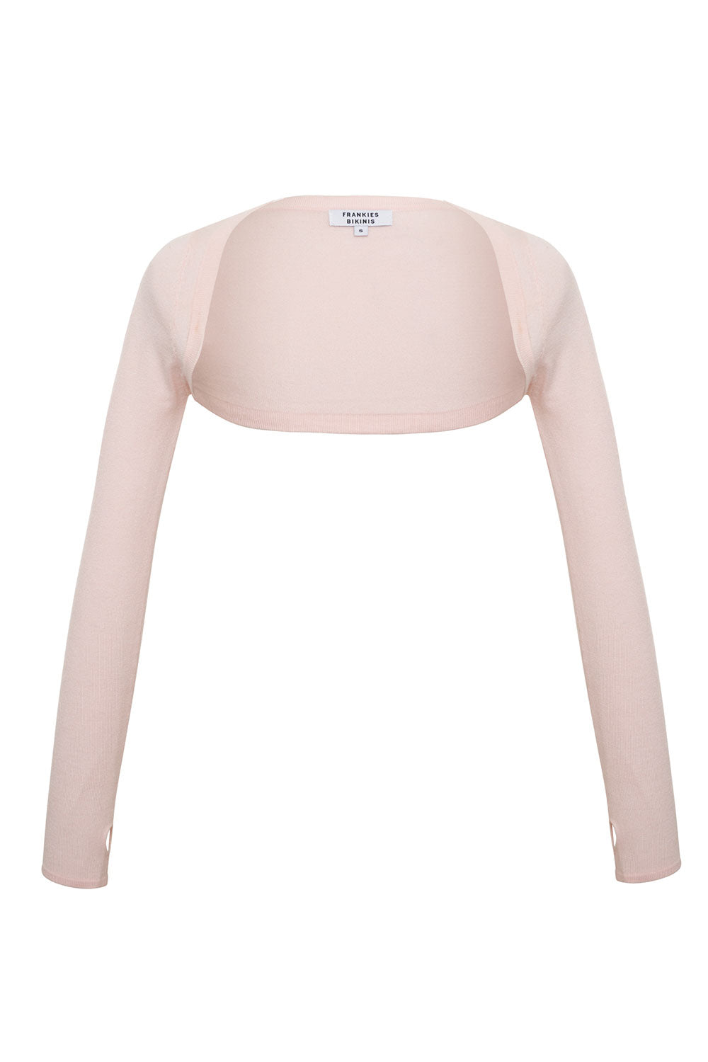 Kate Cloud Knit Shrug Top - Pink Petals