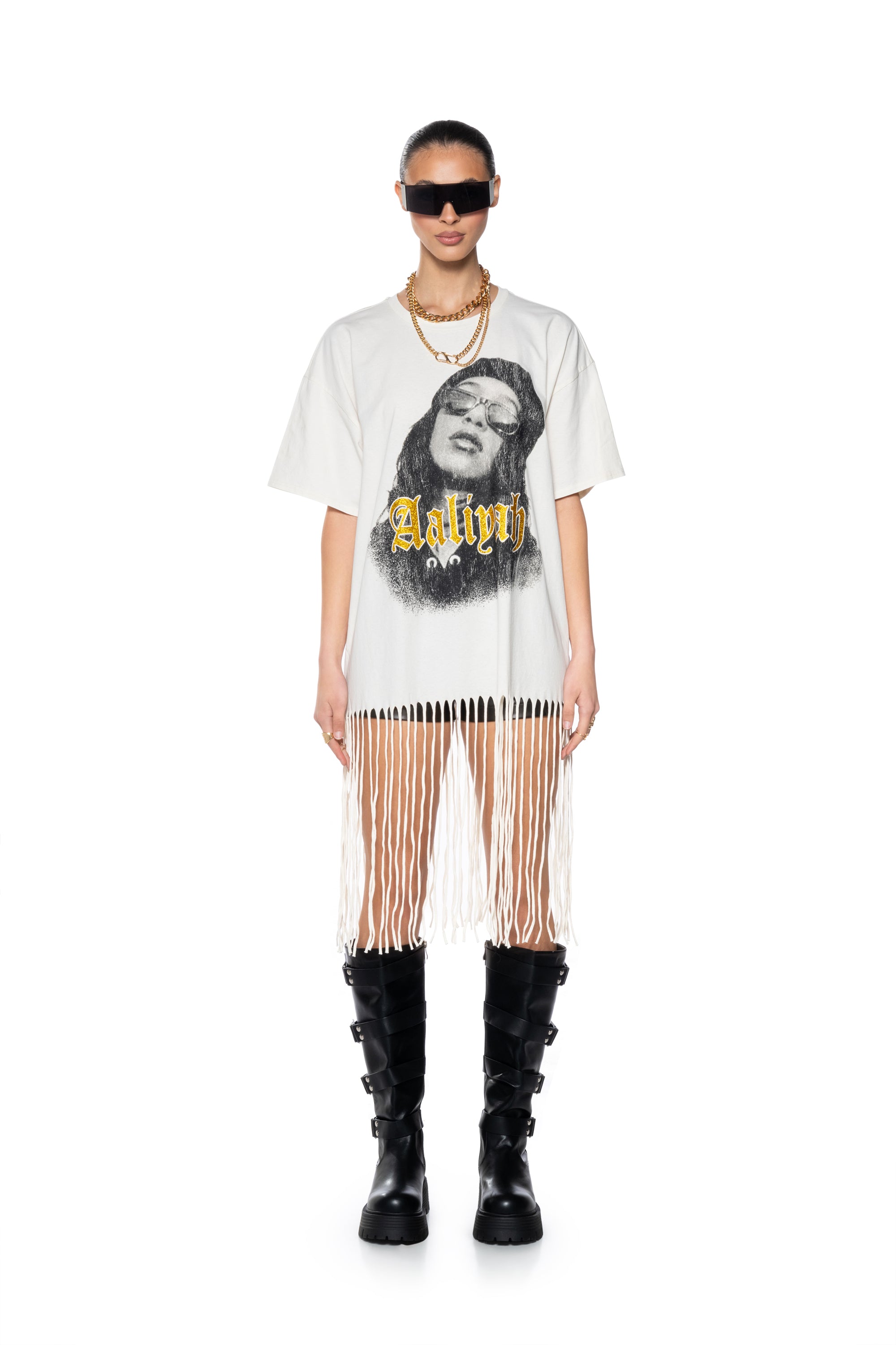 AALIYAH OVERSIZED SHIRT DRESS