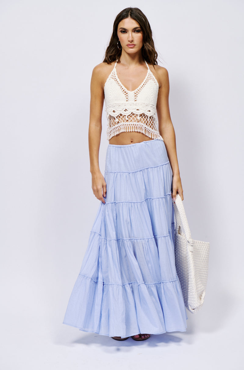 EASY BREEZY LIGHTWEIGHT MAXI SKIRT