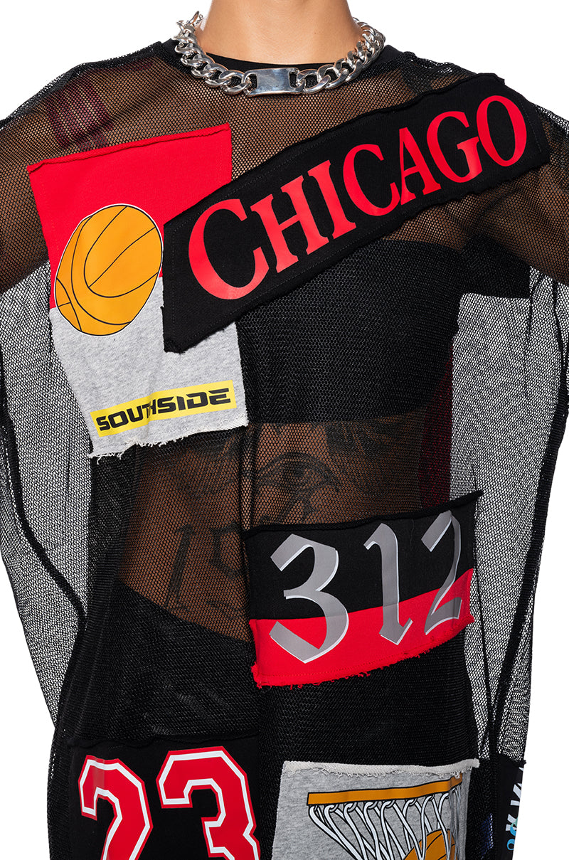 CHICAGO ALL STAR SHORT SLEEVE MESH T-SHIRT