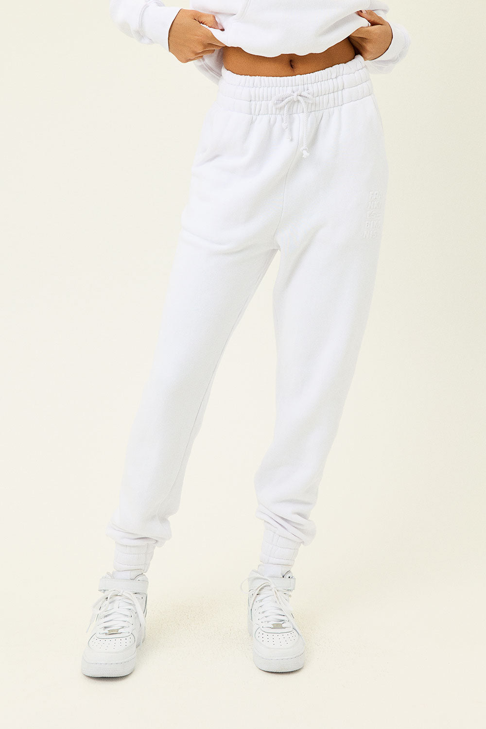 Frank Oversized Sweatpants - White