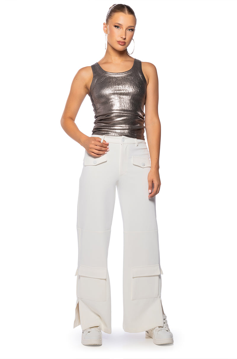 MELTED METALS BASIC LOUNGE TANK