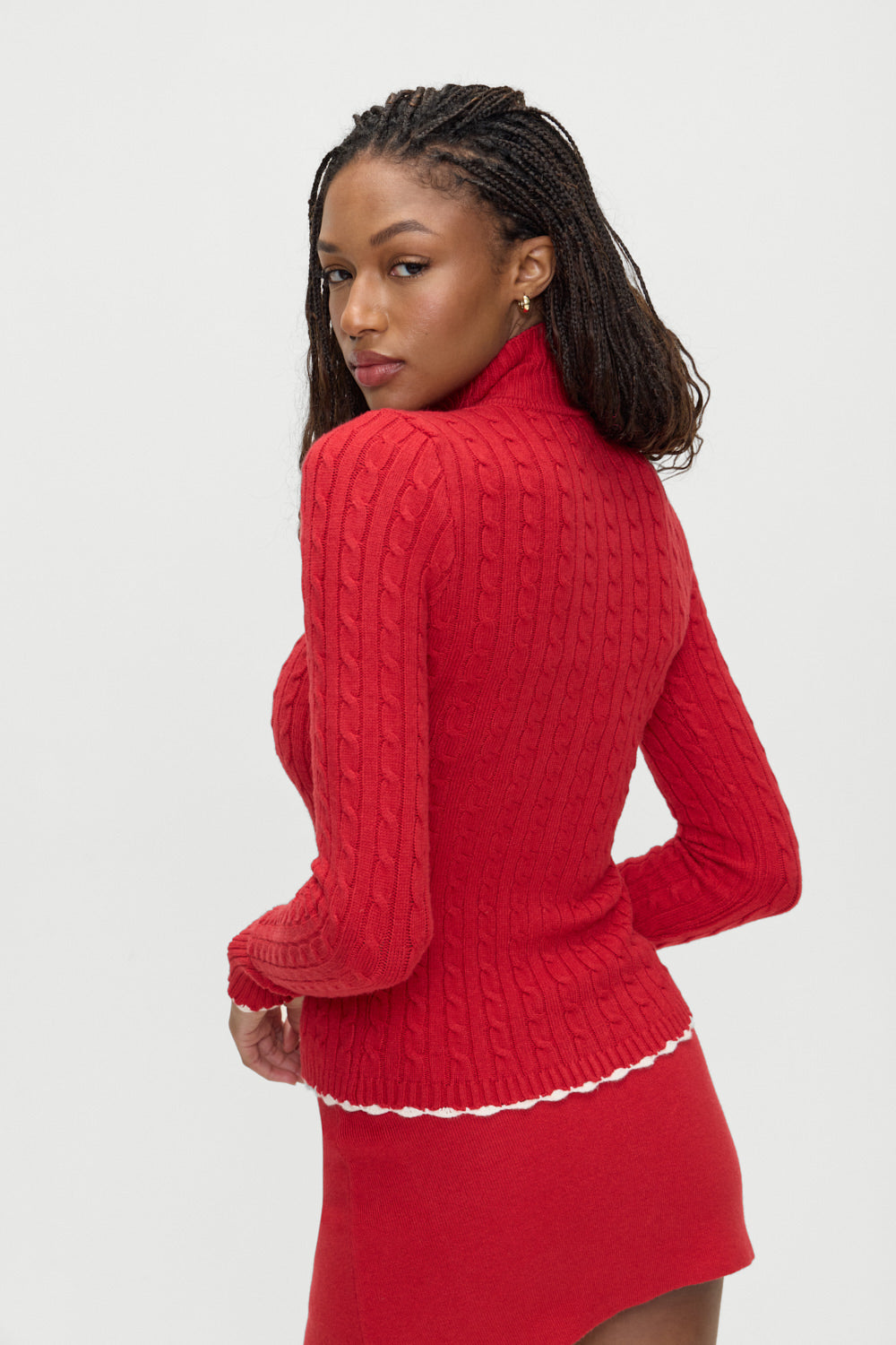 Carter Cable Knit Sweater - Heartstrings